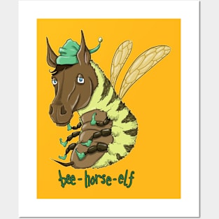 bee-horse-elf Posters and Art